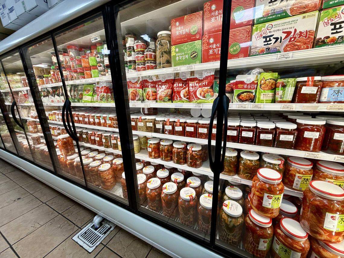 La Riviera's Smile Market at 2950 Bradshaw Road sells a wide variety of kimchi, including a version they make in house.