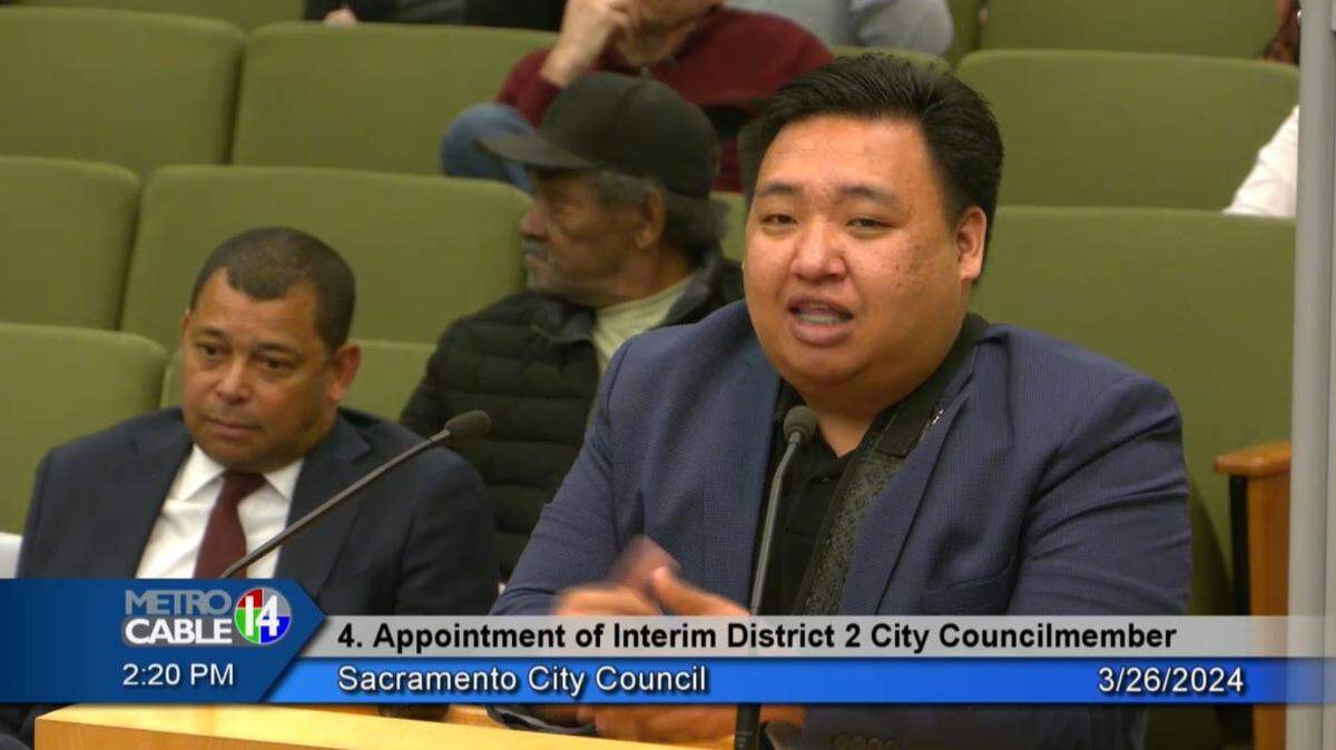 Shoun Thao is appointed to Sacramento City Council to represent North Sacramento until Dec. 10.