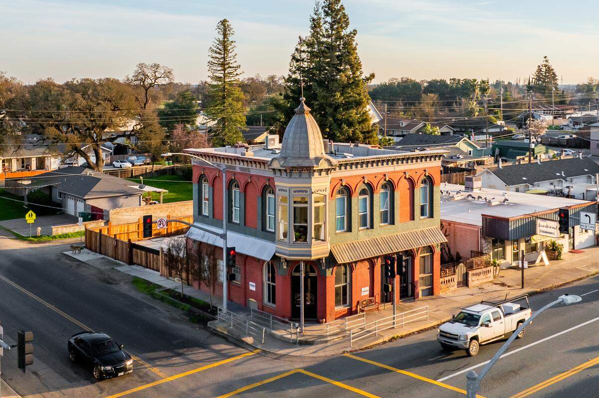 The Emporium was built in 1883 by Lockeford town founder Dr. Dean Jewett Locke as a commercial hub with a living space for his family upstairs.
