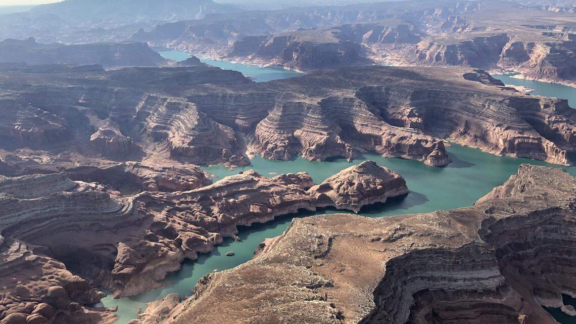 A plane crashed into Lake Powell on Saturday, Aug. 13, the FAA said.