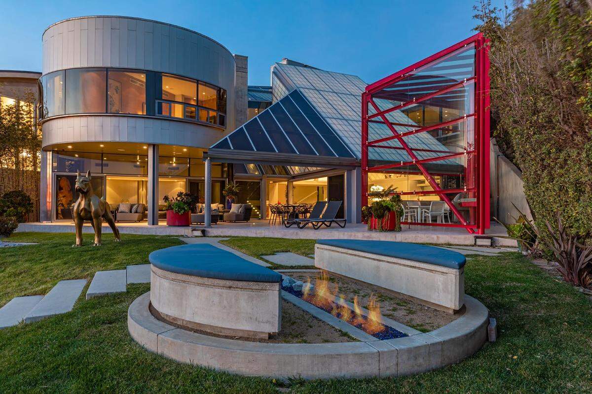 The Malibu home is for sale for $57.5 million.