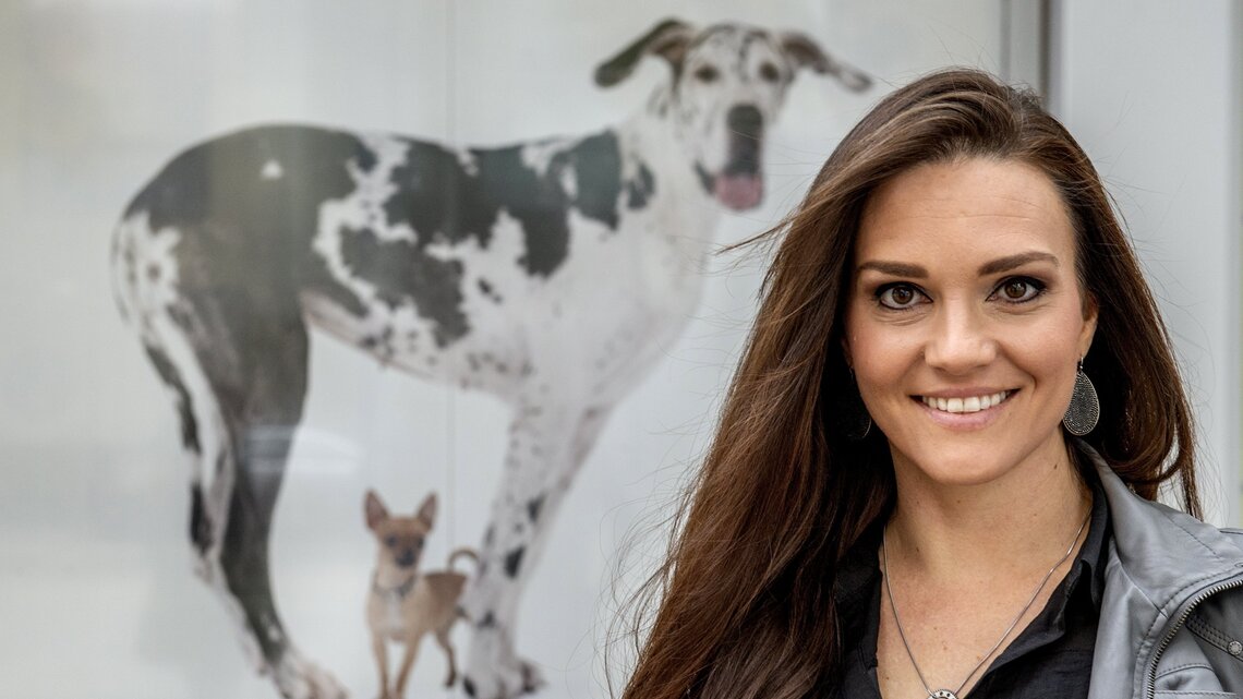 Meet the motorcycle-racing CoverGirl saving animals left behind in the Camp Fire