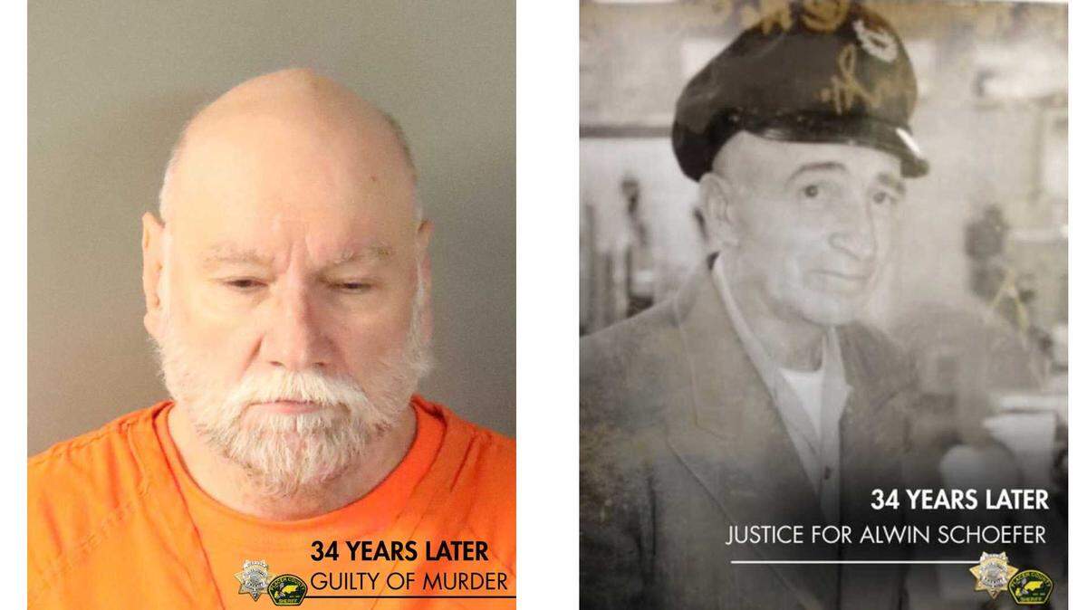 Joseph Victor Foster on Thursday was sentenced to more than 75 years to life in prison for the 1992 death of Alwin Schoefer in a homicide investigation that remained unsolved for 33 years until DNA evidence identified Foster as the suspect.