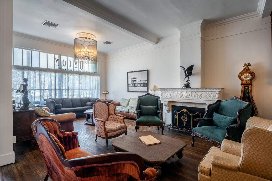 The refurbished interior.