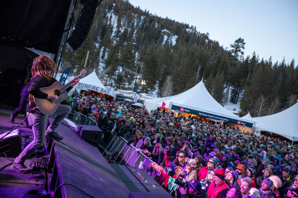 Bluegrass rocker Billy Strings is a major draw at outdoor festivals.