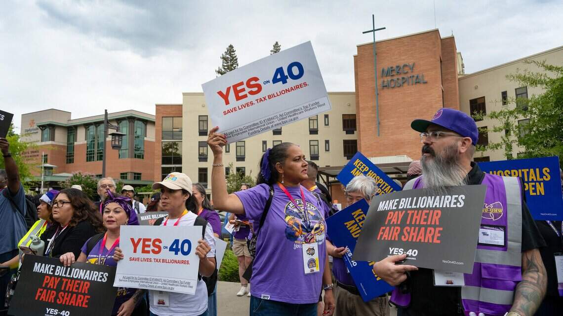 Billionaires outspend Prop. 40 backers 5-to-1 as wealth tax support slips in poll