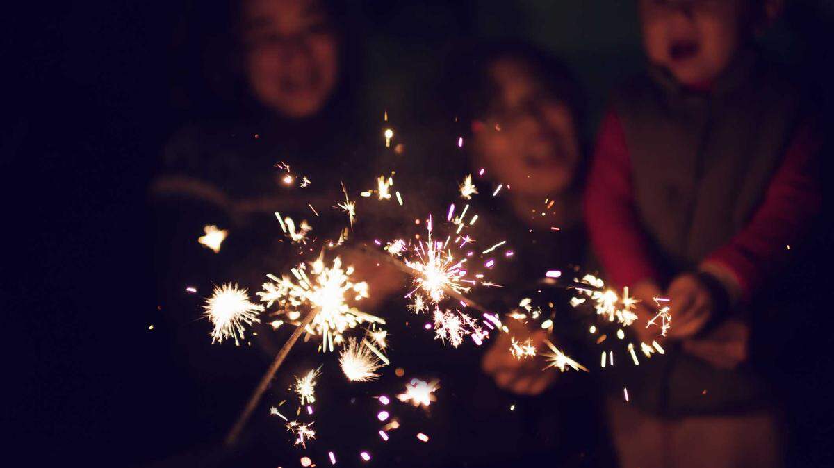 Wire-core sparklers, seen in an undated photo, are illegal in California. All sparklers should stay out of the hands of children even under adult supervision, fire experts warn.