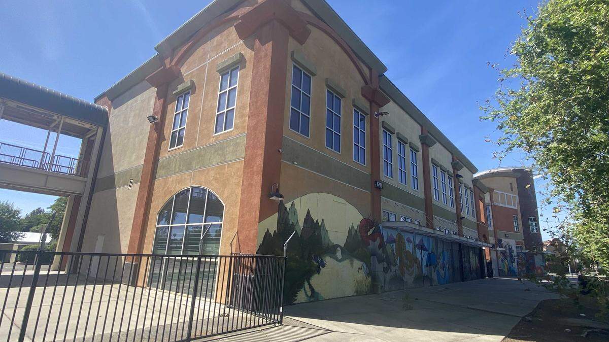 An office complex at the corner of Stockton Boulevard and Riza Avenue in Sacramento, seen Tuesday, where WellSpace Health plans to build a new campus.