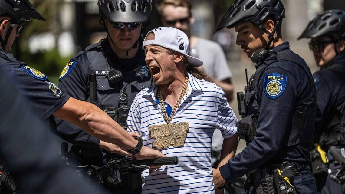 Week in photos: Nick Shirley and protest + UFC returns + Sac State move-in