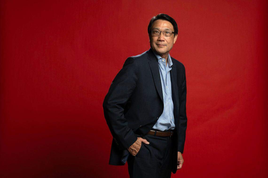 Paul Lau, chief executive officer and general manager of SMUD is photographed Sept. 15, 2024, as one of The Bee’s AAPI Change Makers.