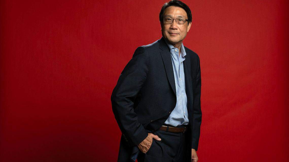 Paul Lau, chief executive officer and general manager of SMUD,
poses for a portrait Sept. 15, 2024, as one of this year’s AAPI Change Makers.  Lau on Friday announced his retirement.