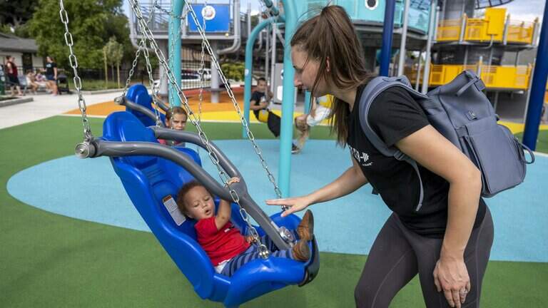 New inclusive children’s park opens in Arden Arcade for kids of all mobility levels