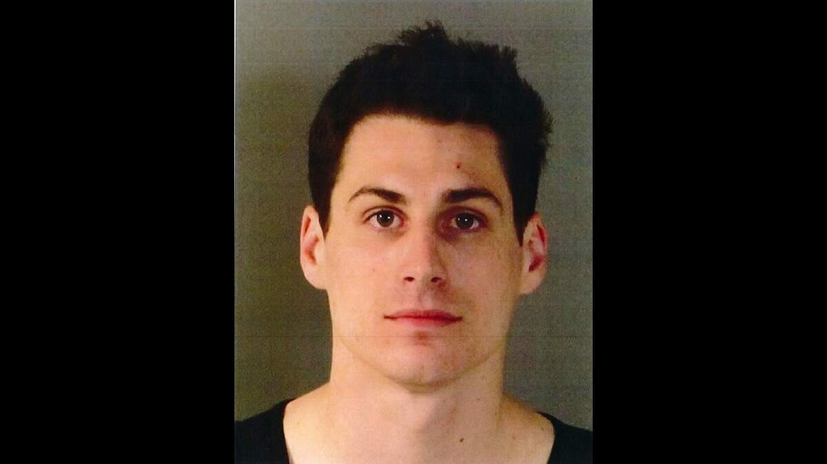 Talon Thor Findley, 27, was arrested on suspicion of assault with a deadly weapon on an officer, felony evasion, felony firearms and ammunition possession, and parole violation following a series of sightings of a black Cadillac sedan Sunday.