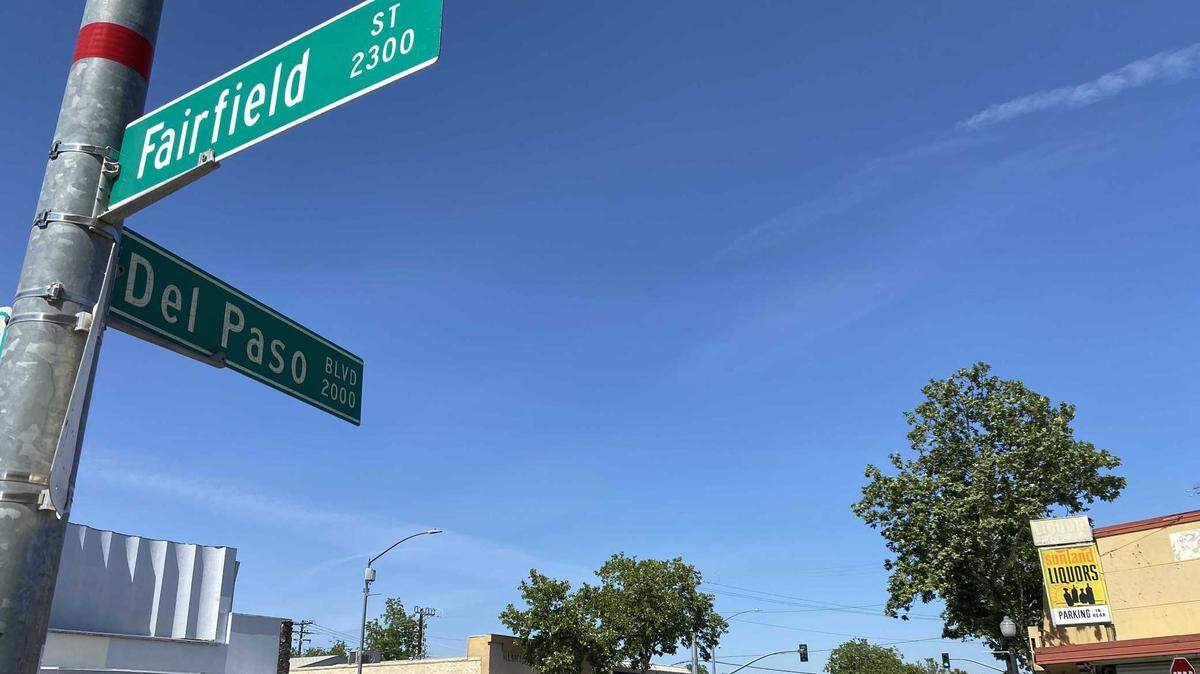 Four people, including two children, were wounded in a shooting Saturday night May 13, 2023, near Del Paso Boulevard and Fairfield Street in Sacramento, California.