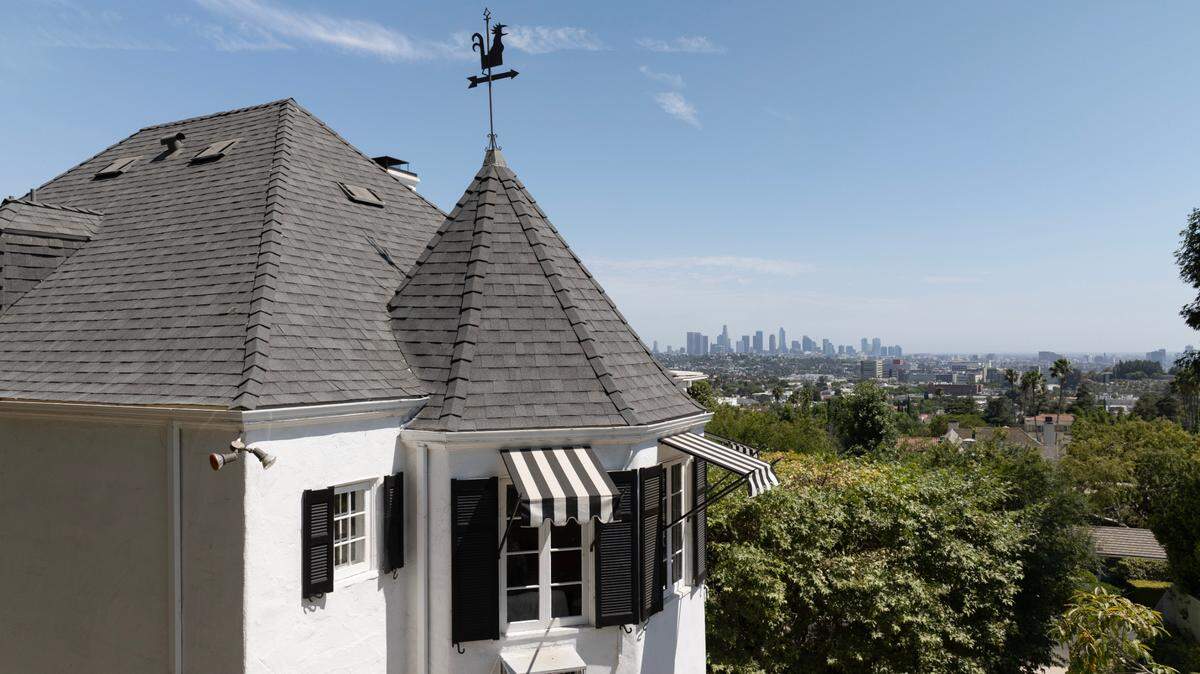 A 4-bedroom, 3-bathroom “storybook home” by Elmer Grey lists in Los Angeles, California for $3.49 millin.