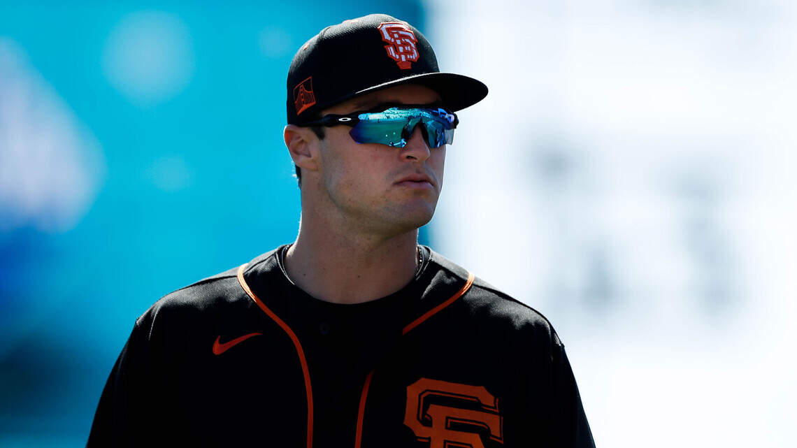 Giants’ outfield prospect Hunter Bishop tests positive for COVID-19