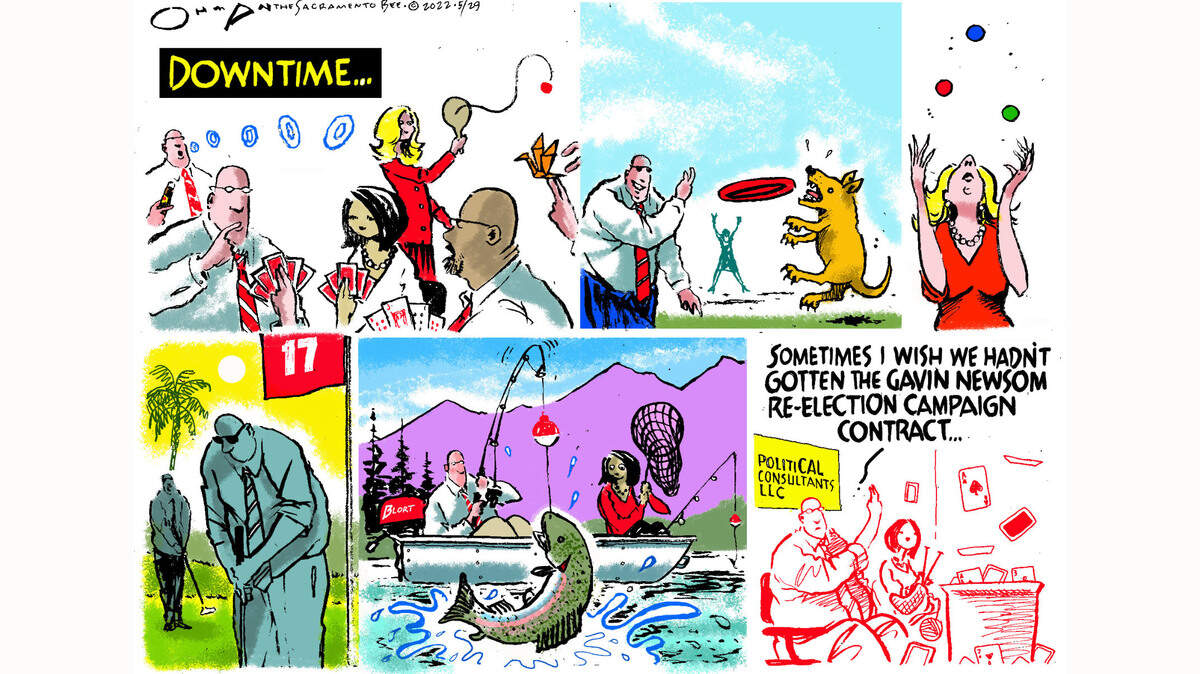 Jack Ohman: Underemployment in California