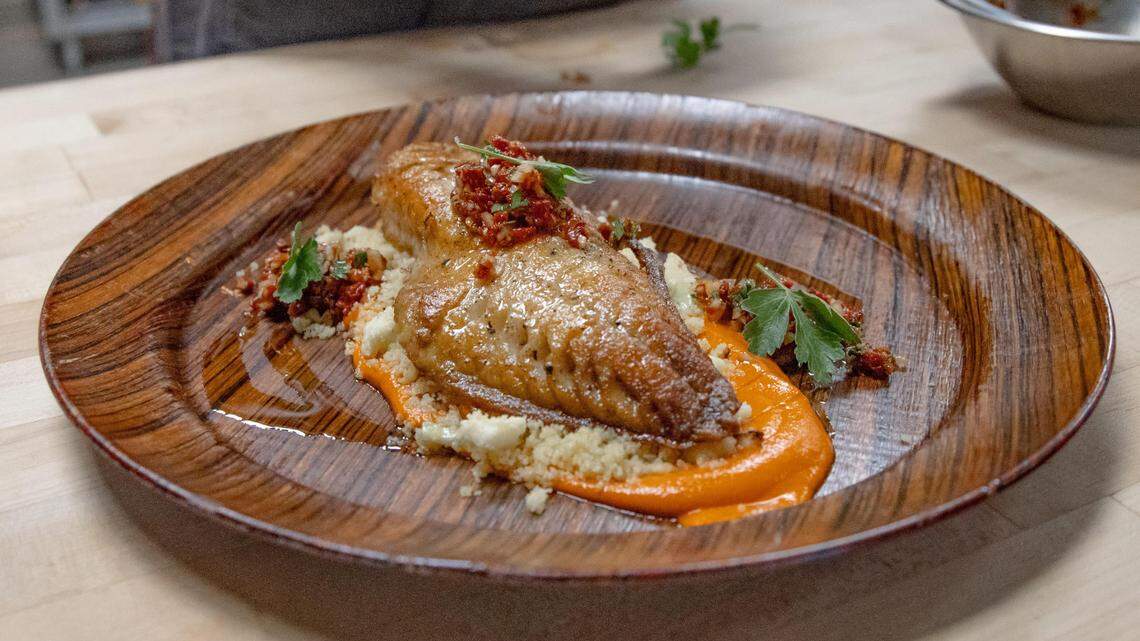 Byron Hughes creates restaurant-quality meals most Fridays via The Cook In.