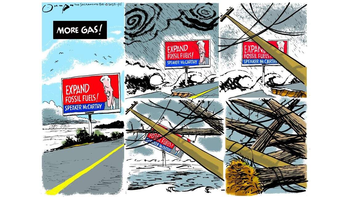 Jack Ohman: Kevin McCarthy’s political climate...
