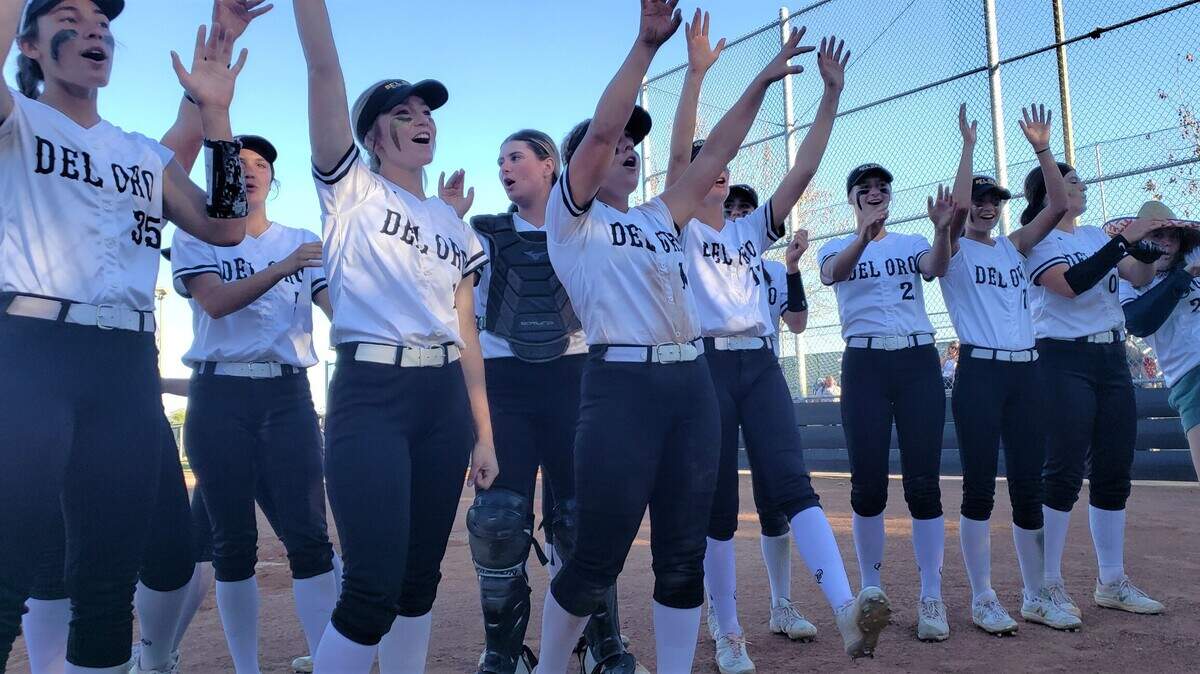 The Del Oro softball team won its eighth straight game and improved to 11-1 after a 6-3 win over Rocklin on Wednesday, March 23, 2022, in Loomis.