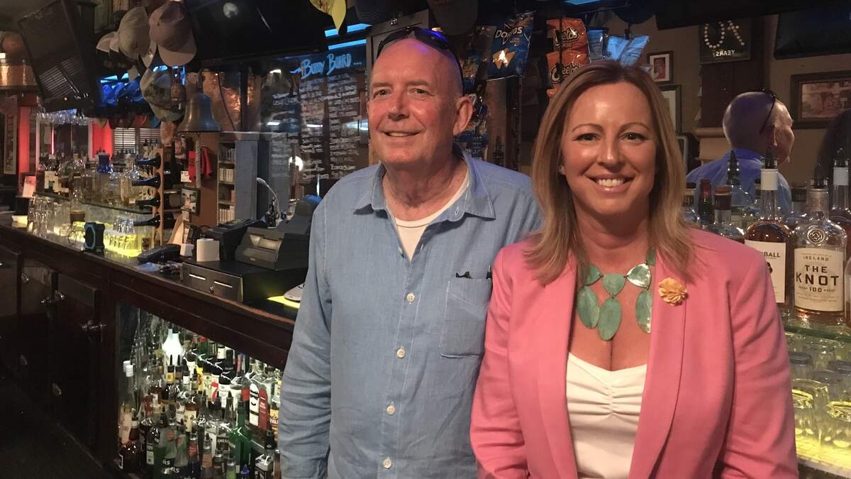Dave Anderson and Shannon Barnes-Arguijo say their customers are helping to keep Club Raven afloat during the coronavirus pandemic.