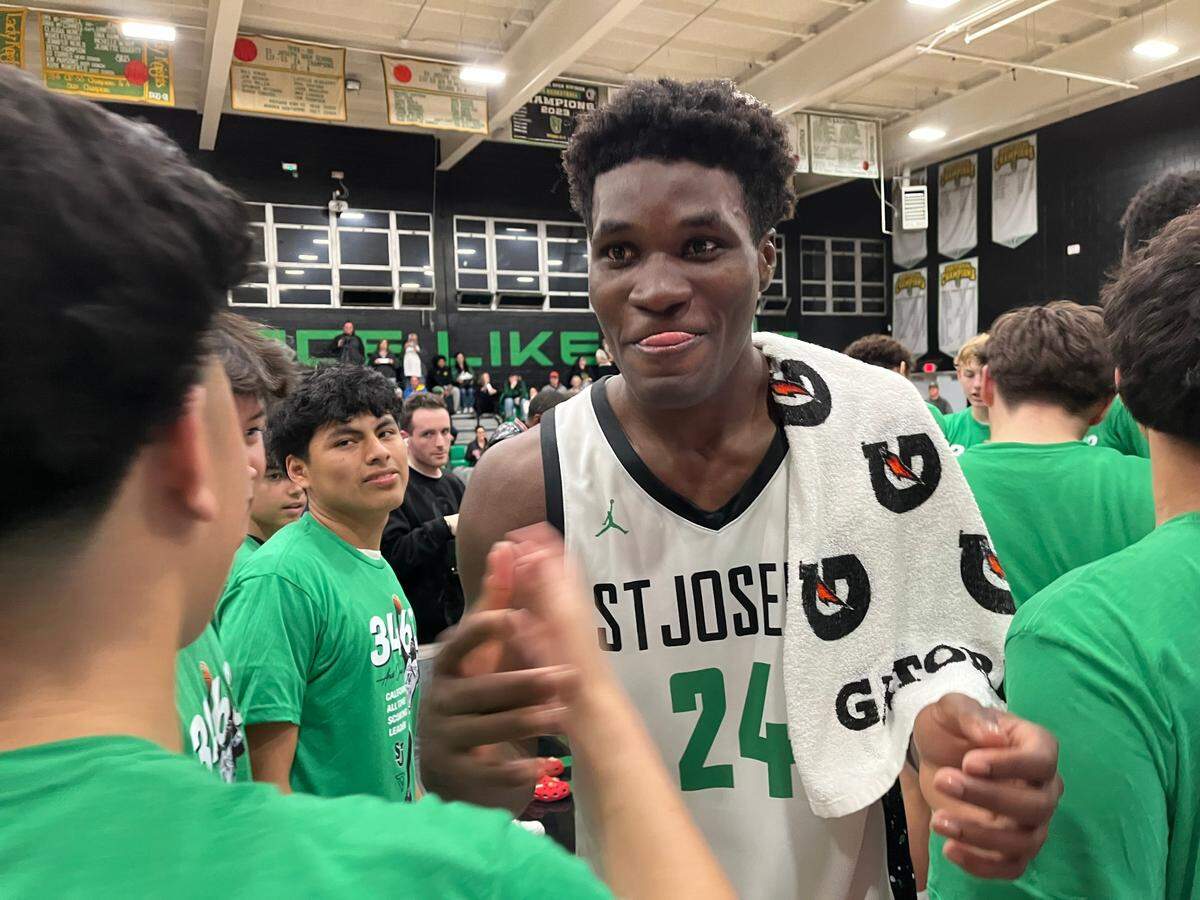 Tounde Yessoufou of St. Joseph High in Santa Maria set the California career scoring mark previously held by Sheldon’s DeMarcus Nelson on Saturday night in Santa Barbara County.