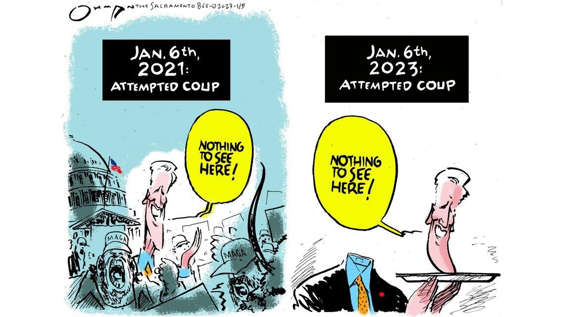 Jack Ohman: Head of the GOP House with Kevin McCarthy!