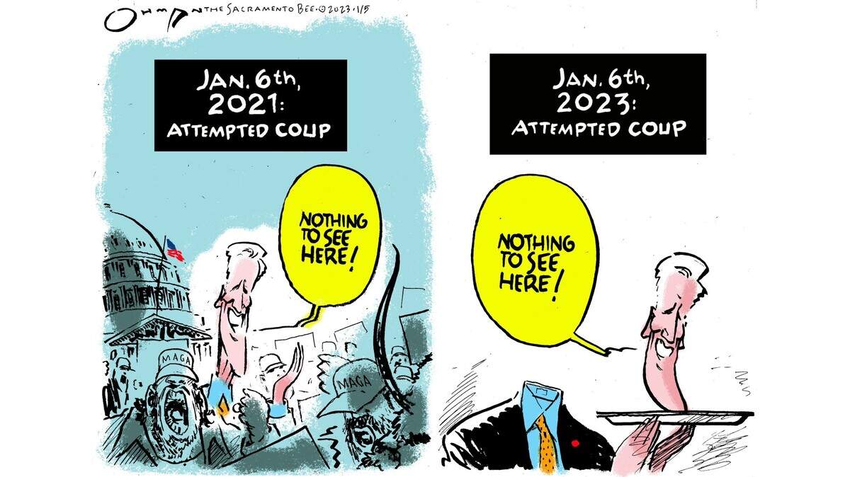 Rep. Kevin McCarthy tries to head off a different Jan. 6th outcome in the race for Speaker of the House...