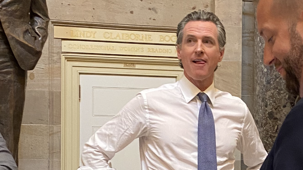 California Governor Gavin Newsom