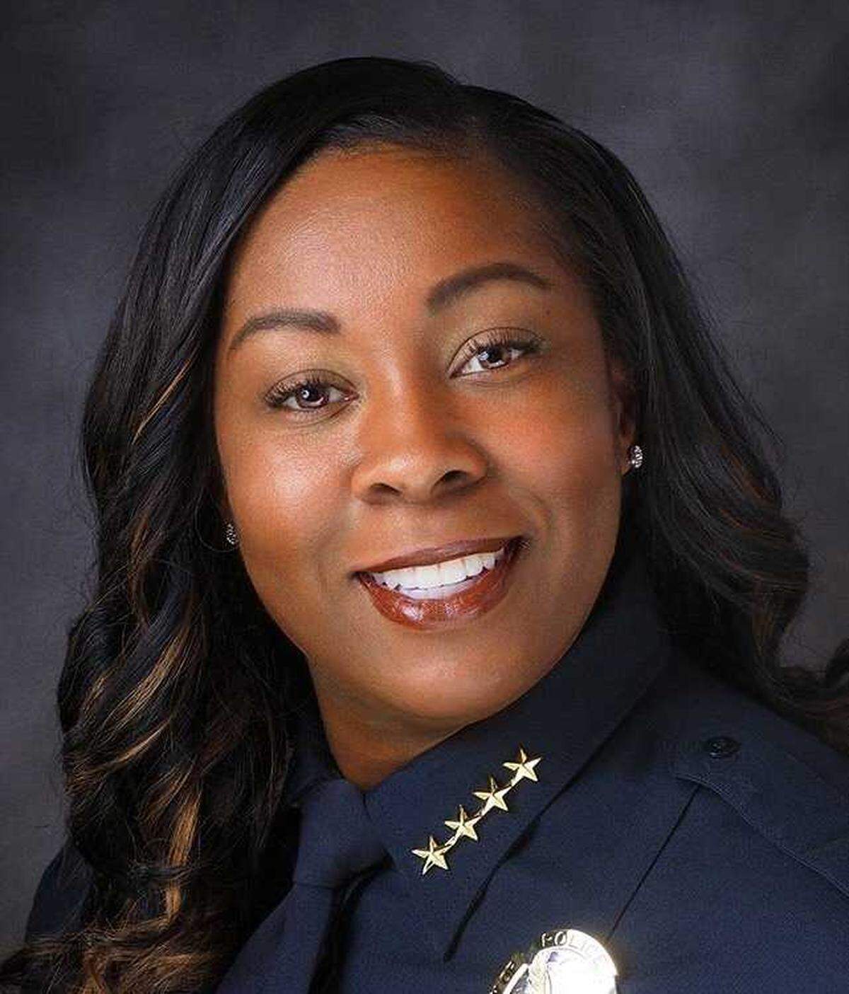 LaTesha Watson, who had led the Sacramento Office of Public Safety and Accountability since 2020, unexpectedly left the position last week. She is seen in a photo during her tenure as the police chief of Henderson, Nev.