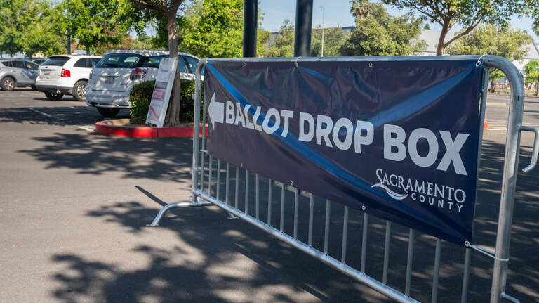 What is the voter registration deadline in California for the Nov. 3 election?