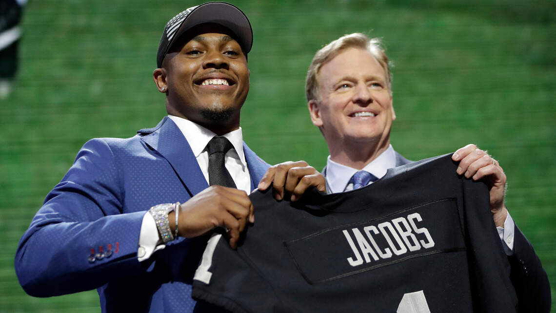 Raiders bring in championship pedigree with Ferrell and Jacobs among 3 first-rounders