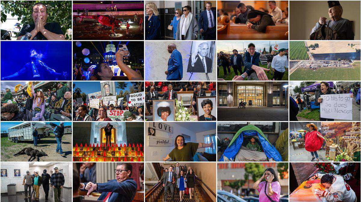 Thumbnails of the 25 pictures from our picture of the year gallery