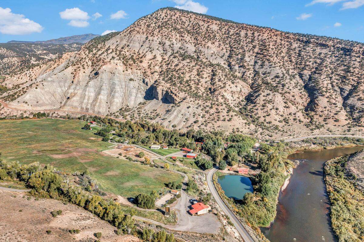 Located at the confluence of Sweetwater Creek and the Colorado River, the 165-deeded acre Anderson Camps Ranch is a landmark Eagle County river holding in Colorado.