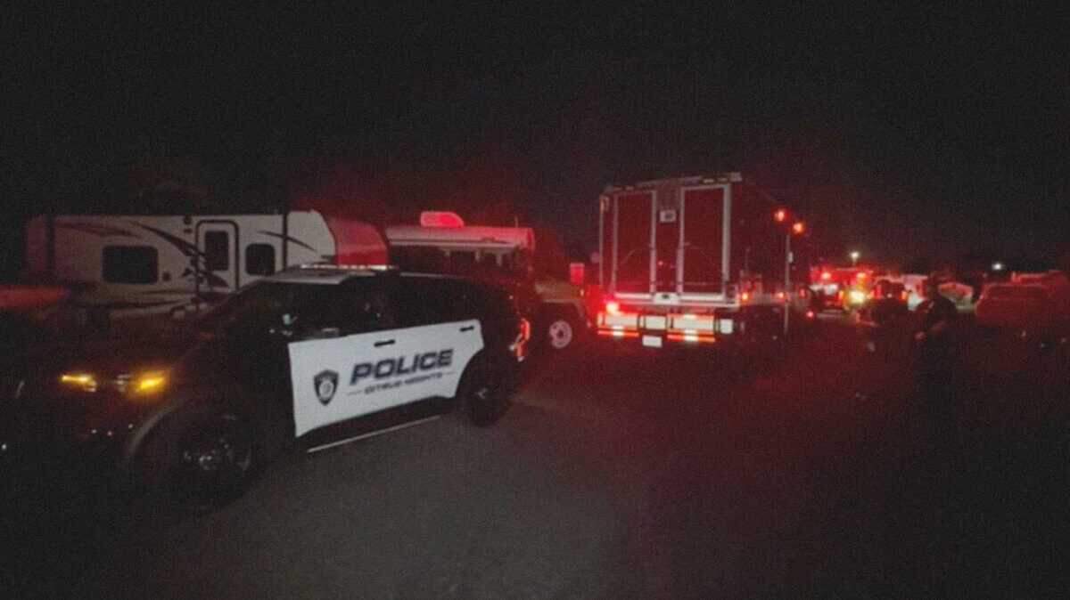 Authorities responded Thursday, July 11, 2024, to a mobile home park in Citrus Heights after the property’s transformer caught fire during a heat wave. Residents of the Imperial Manor Mobile Home Park were sheltered overnight at Citrus Heights City Hall, Sacramento Metropolitan Fire District officials said.