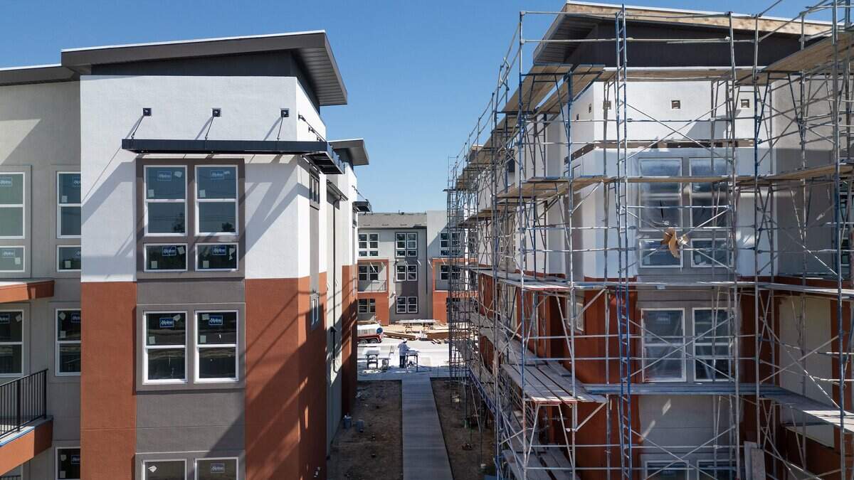 Turlock is one of five cities facing legal action from the state for not complying with California law regarding housing plans.  This photo shows an apartment complex in Turlock, May 7, 2026.