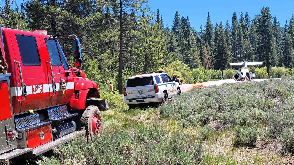 A single-engine Cirrus SR20 plane crashed Tuesday in the Martis Valley area of Placer County shortly after its departure from Truckee.