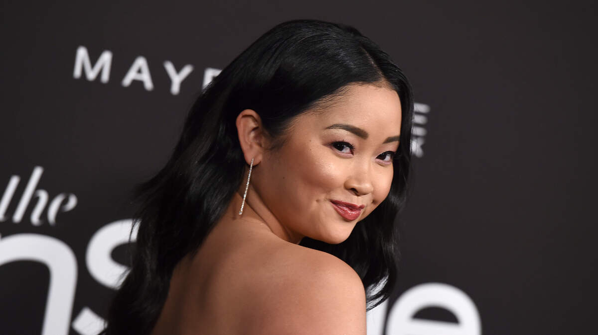 Lana Condor, seen in Los Angeles in October 2019, stars in the “To All The Boys I Loved Before” movie series. The third installment will debut Feb. 12.