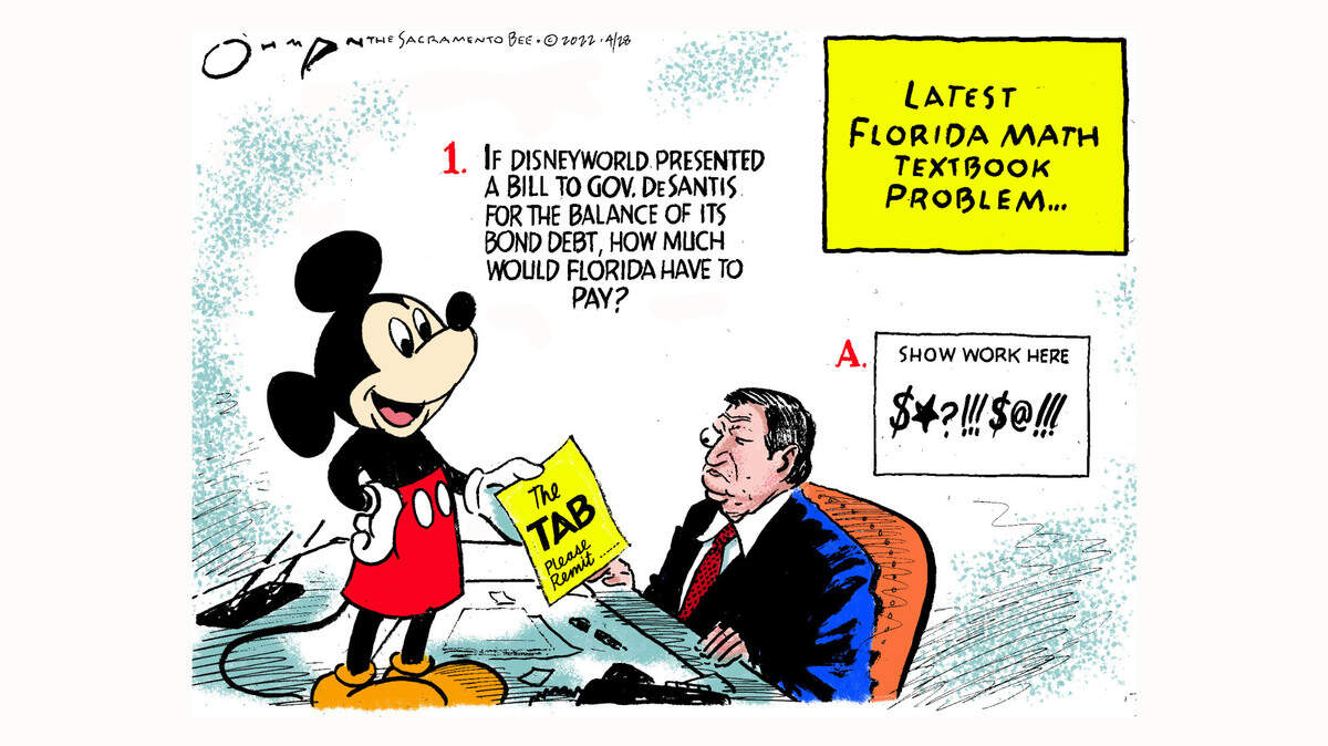 Jack Ohman: A Mickey Mouse governor ...