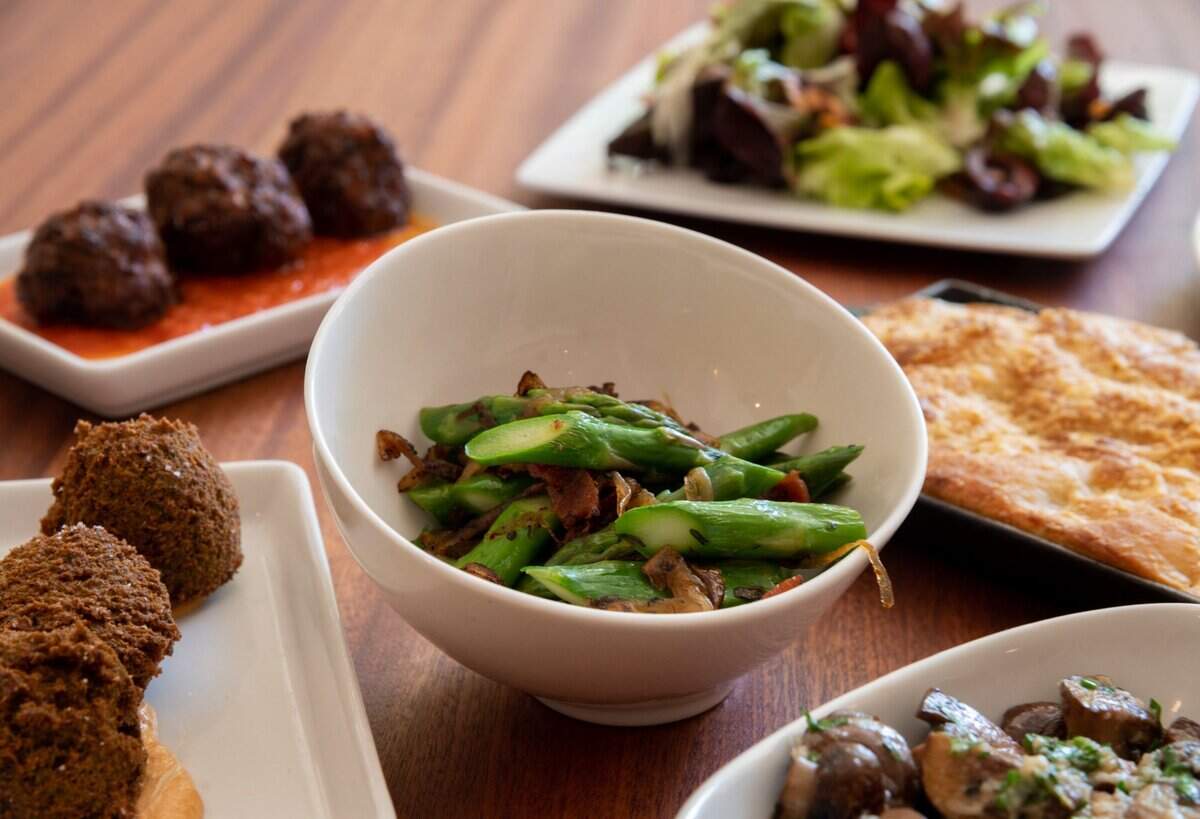 An assortment of small plates are shown at Juju Kitchen & Cocktails in downtown Sacramento in May.