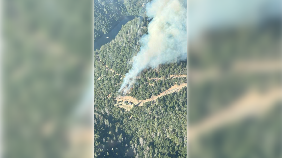 Firefighers make progress on Holland Fire near Placerville; mandatory evacuations eased