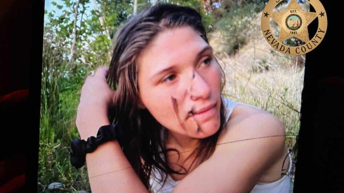 An online flyer from the Nevada County Sheriff’s Office shows a 24-year-old woman who went missing Monday, August 26, 2024, in Nevada City.
