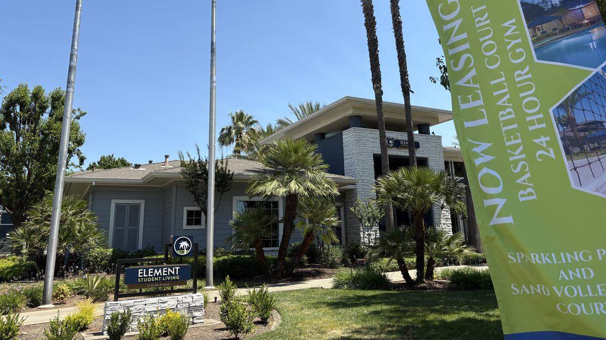 The owner of The Element — a student housing complex in Sacramento — filed for bankruptcy last month. 