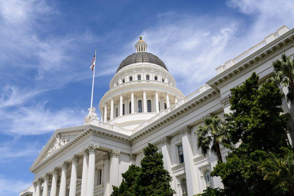 A view of the Capitol Building in Sacramento, California. BRANDON BOURDAGES TNS