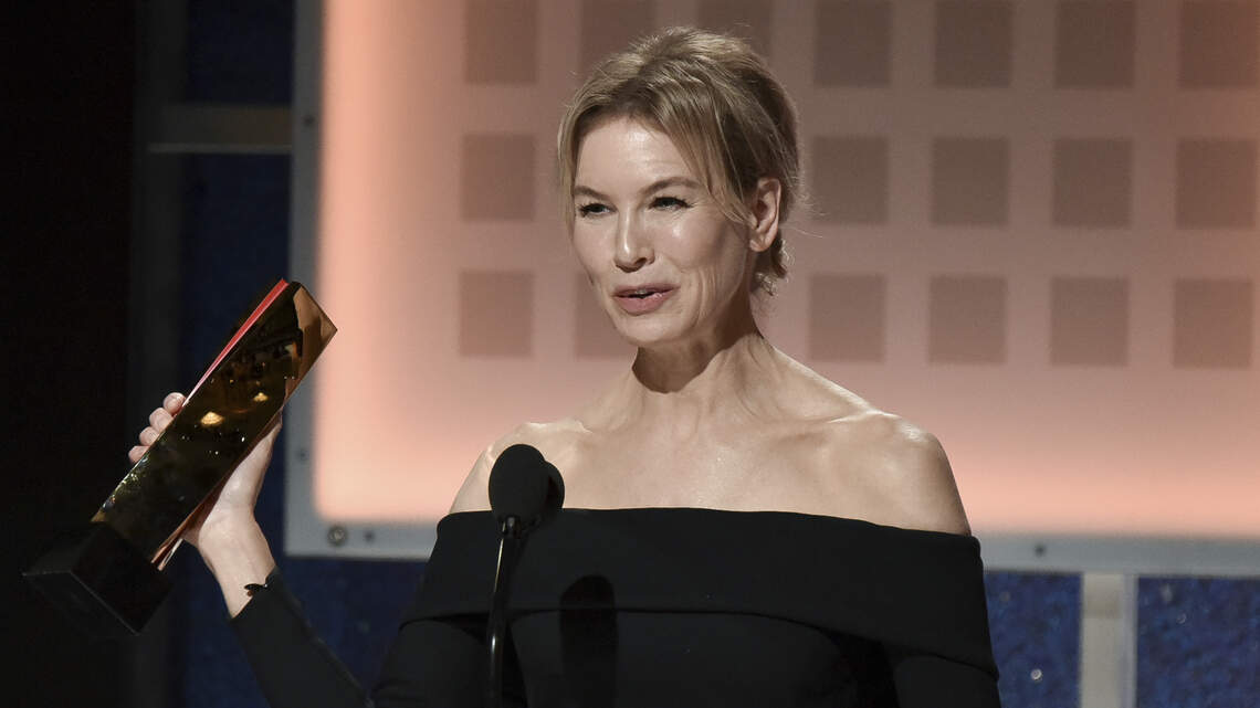 Why did Renee Zellweger have UC Davis on her mind and how is her dog involved?