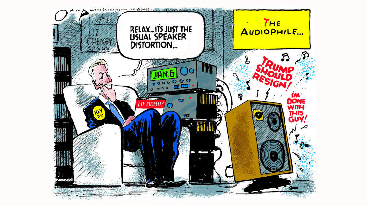 Jack Ohman: McCarthy’s unsound system ...