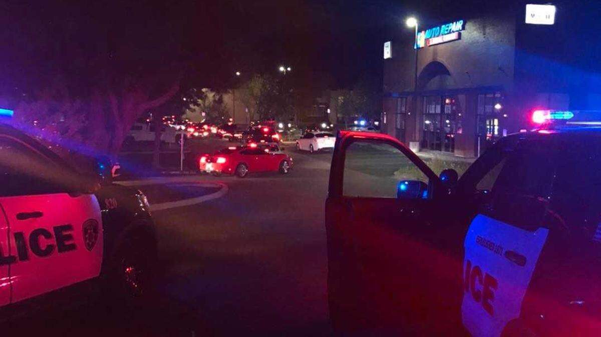 Law enforcement agencies in Yolo County on Saturday night April 16, 2022, dispersed a “sideshow” where 200 to 300 vehicles reportedly gathered in the 1800 block of East Main Street in Woodland, California.