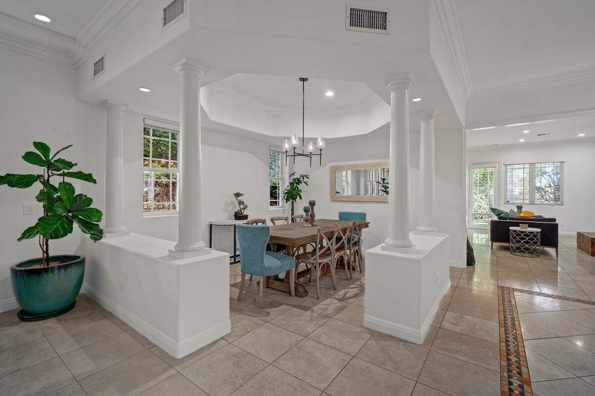 The home spans 3,586 square feet.