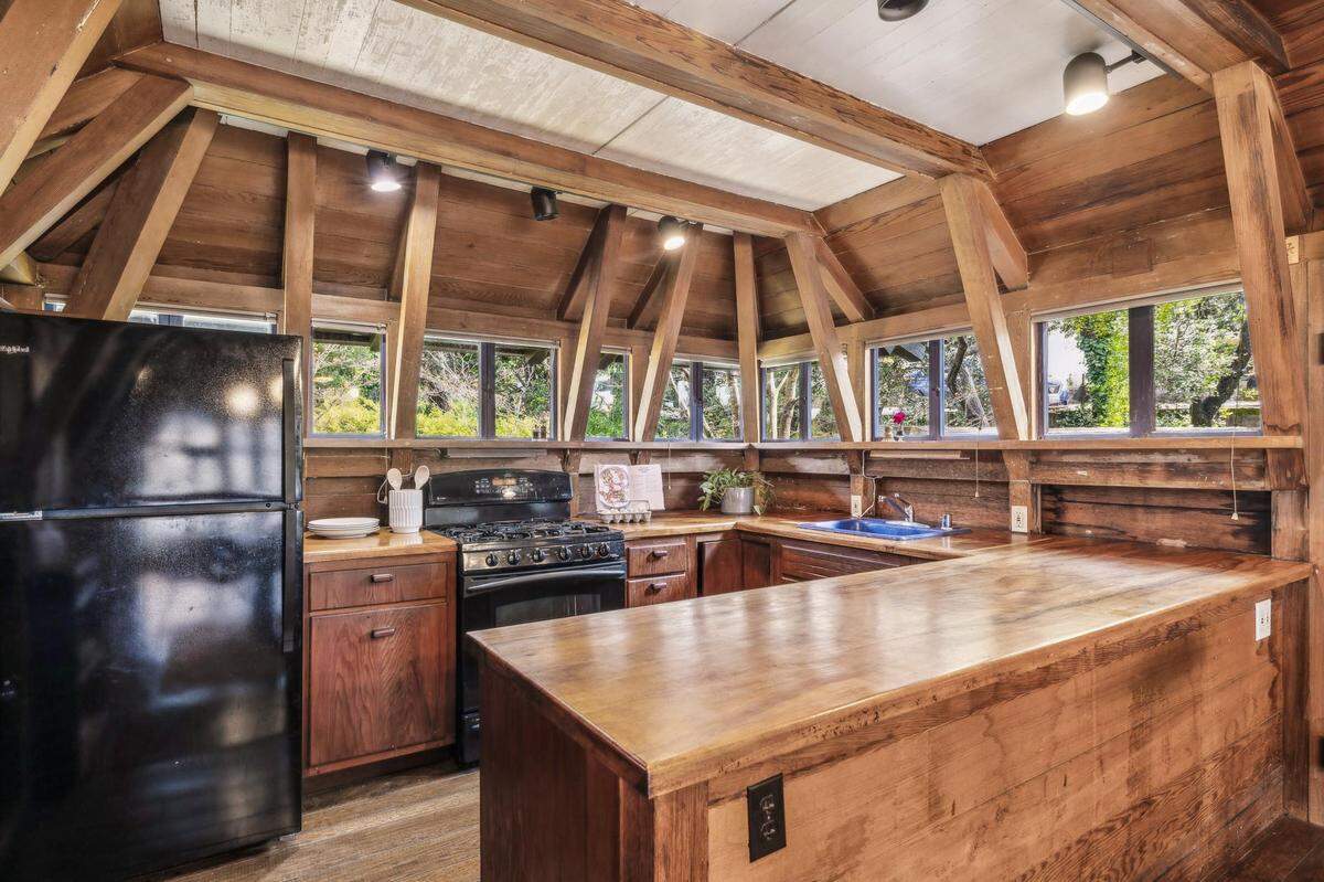 A rare Bernard Maybeck-designed Arts and Crafts masterpiece offers historic charm and Bay Area allure.
