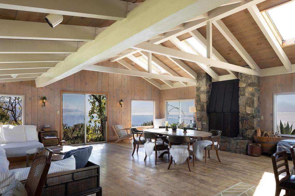 There are three homes on the 150-acre Big Sur property for sale for $100 million.